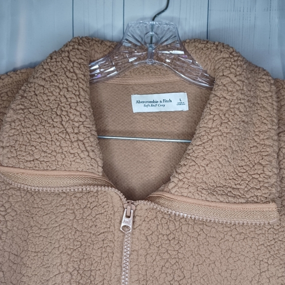Abercrombie & Fitch sherpa full zip jacket - Picture 5 of 10